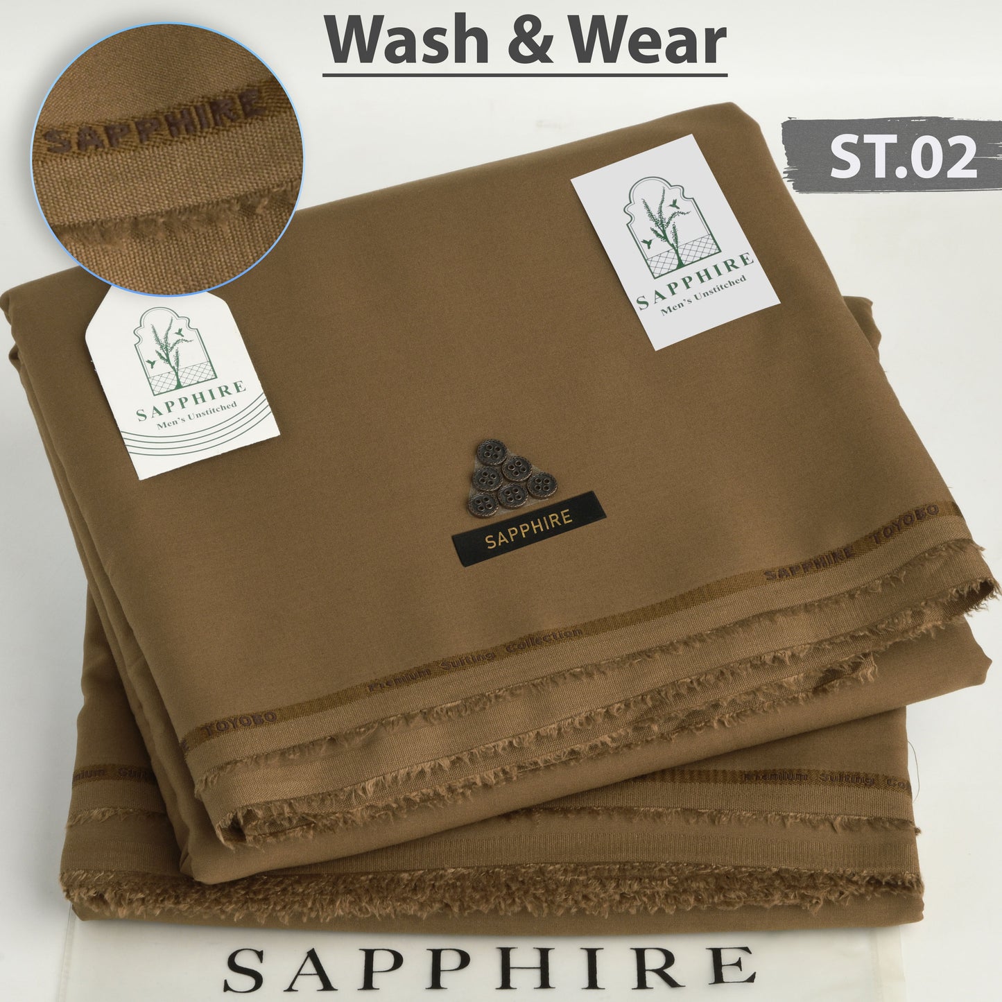 Sapphire Wash N Wear ST-02