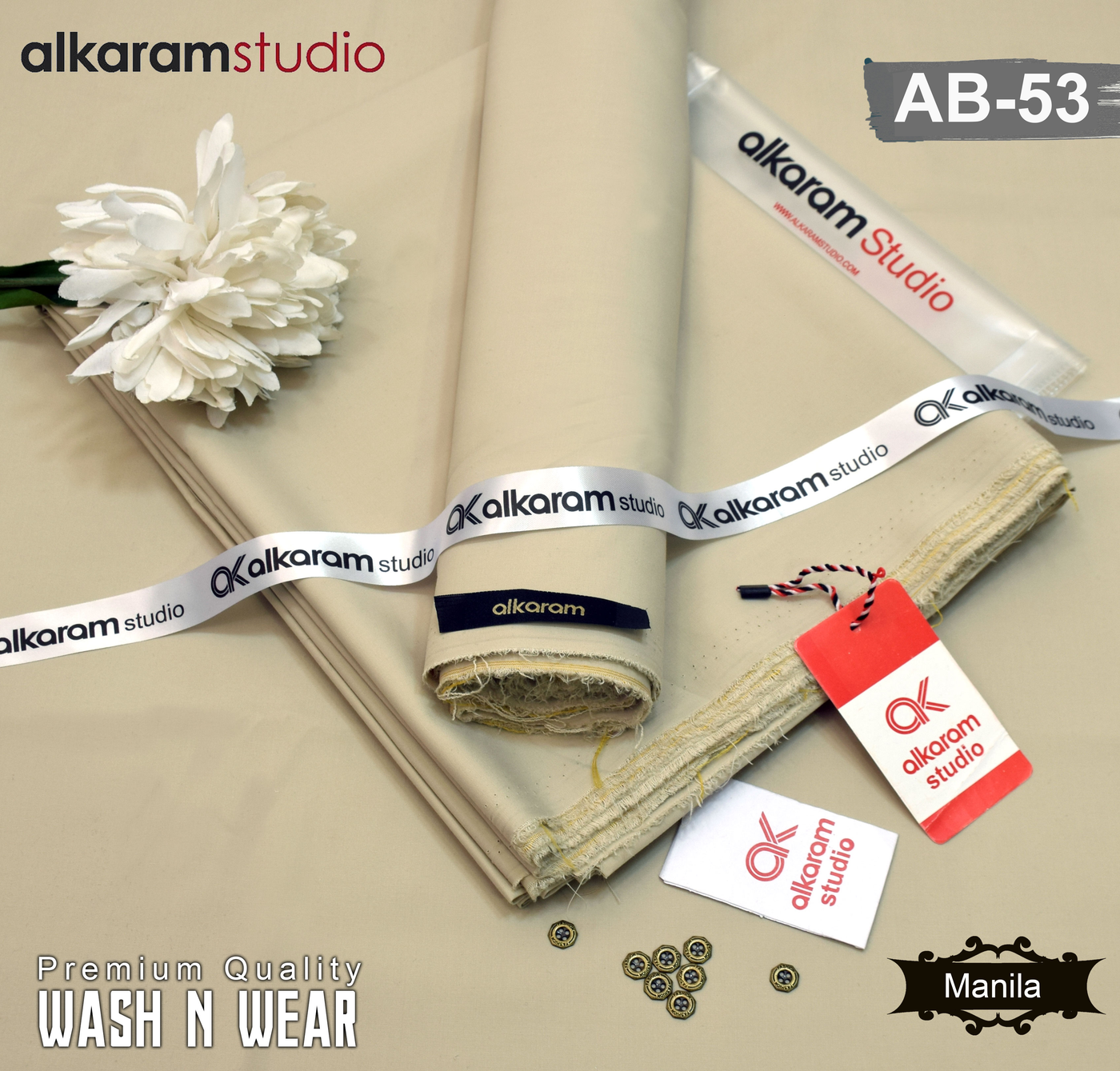 Alkaram Wash N Wear AB-53