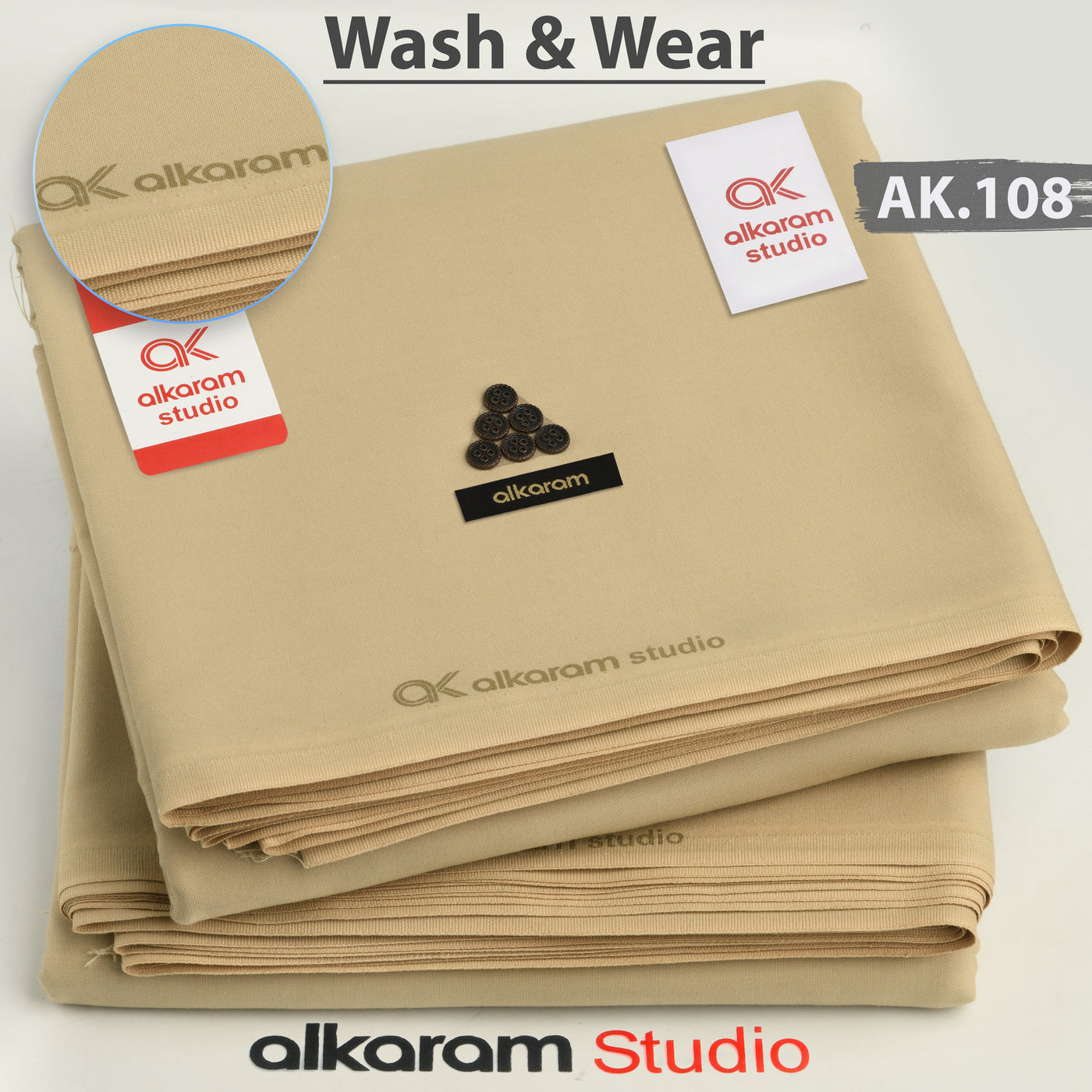 Alkaram Wash N Wear AK-108