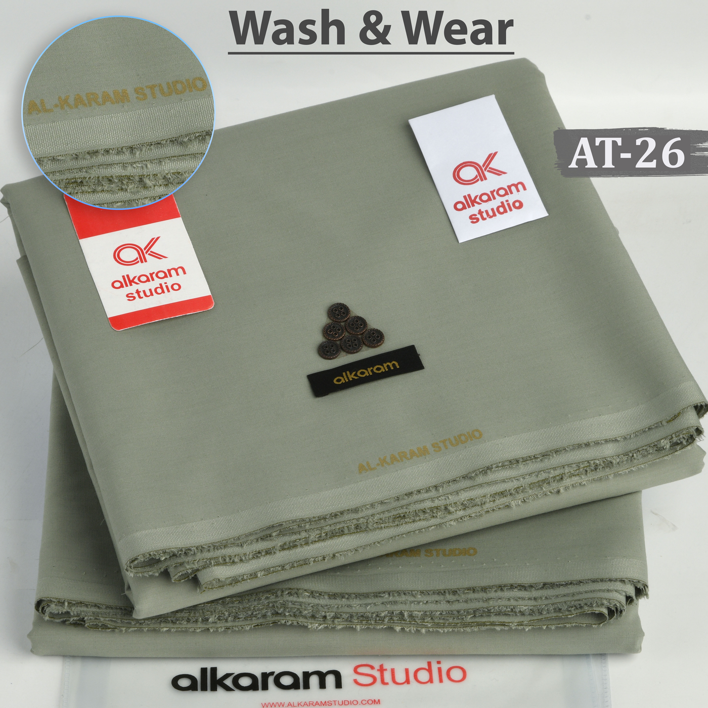 Alkaram Wash N Wear AT-26